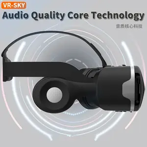 VR Shinecon VR Glasses G02ED Headset Version 360 Panoramic Glasses Mobile VR Glasses