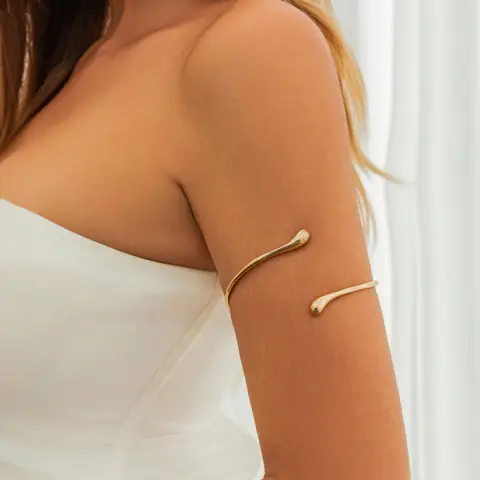Minimalist Temperament Open Arms Chain, Fashionable Arm Chain for Women & Girls, Trendy All-match & Exquisite Body Jewelry for Birthday Gift, Girlfriend Gifts, Body Chain Accessory