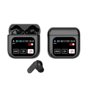 EchoWave Pro: Colorful Touchscreen Noise-Cancelling Earbuds