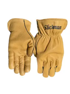 Slickman 1006 ELKSKIN  Work Glove, Durable Material, Comfortable Fit, Ideal for Outdoor Activities