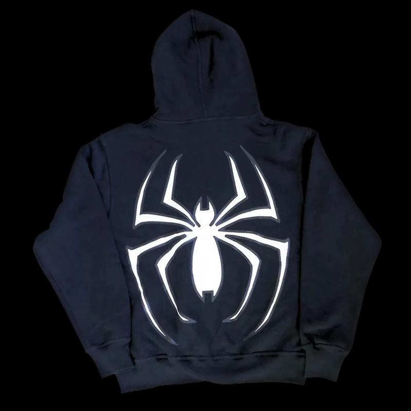 SonderStruck Spider Hoodie Matching Couples Valentines Full Zip Up