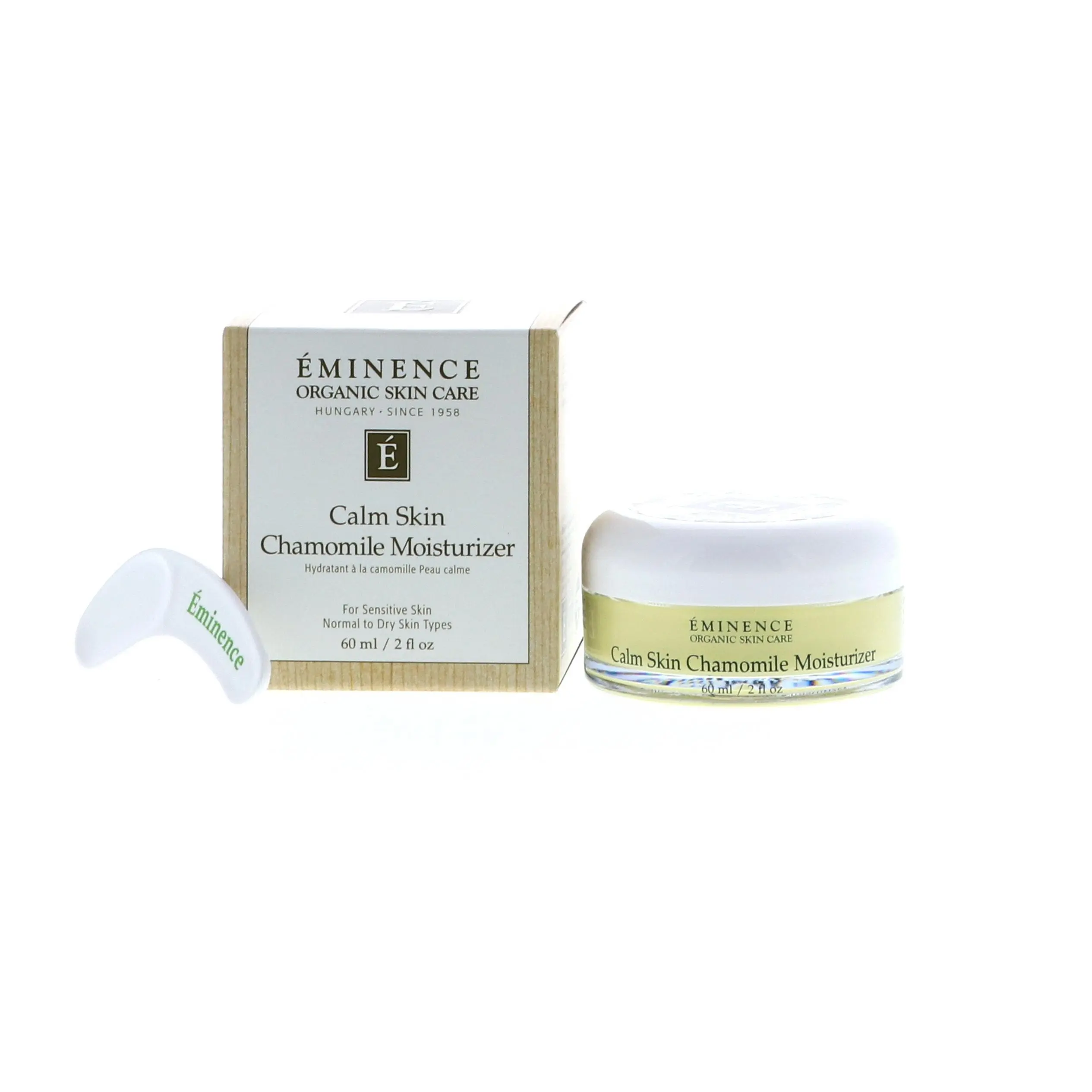 Eminence Calm Skin Chamomile Moisturizer - 2 oz, Gentle Calming Skincare for Sensitive Dry Types, Hydrating Formula to Hydrate and Boost Skin Hydration