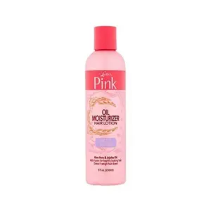 Luster's Pink Oil Moisturizer Hair Lotion - Light, 8 oz, Daily Haircare Product for Restoring Silky Hair and Locking in Moisture