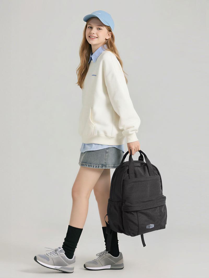 【NEW IN】BAGSMART Chic 15.8L Waterproof Casual College Backpack Fits 14.3" Laptop & 40 oz Water Bottle Lightweight 0.84lbs Travel Backpack for Adults TikTokShopHolidayHaul