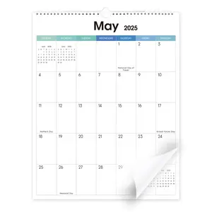 SKYDUE Wall Calendar 2025-2026, 20 Months Calendar from May. 2025 to Dec. 2026, 14.5 x 11.5 Vertical Wall Calendar with 280 Planner Stickers