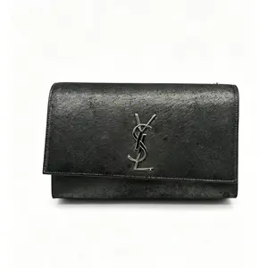 Pre-owned Yves Saint Laurent YSL Saint Laurent Silver Grey Kate Shoulder Bag 24*4.5*15cm th36057034