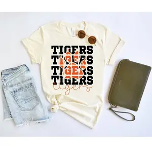 Tigers Shirt, Tiger Paw Shirt, Tiger Football Shirt, School Sports Team Shirt, Basketball Team Shirt, Game Day Shirt, School Mascot Shirt