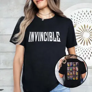 Invincible Variants T Shirt, Soft Cotton Blend, Breathable Comfort, Layer-Friendly, Works in Any Weather
