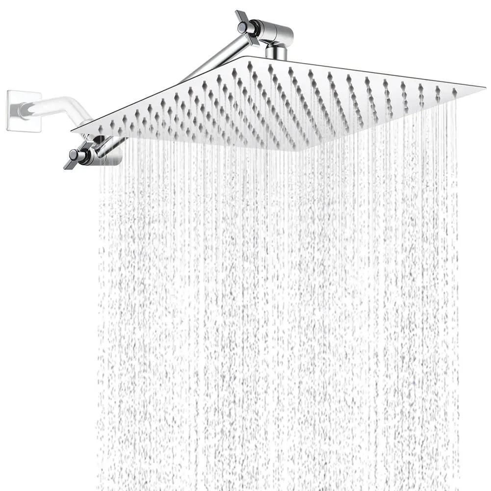 12 inch shower head with extension arm