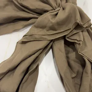 Women's Solid Color Instant Hijab, Elegant Minimalist Breathable Comfortable Hijab, Fashionable Soft Hijab for Women & Girls