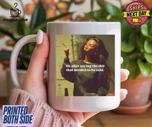 Distressed Doll Face Meme Mug, Viral Internet Mug ,Cringy Mug, Funny Distressed Doll Graphic Mug, Distressed Vintage 90s Doll Face, Doll Mug