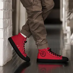 Men's High-Top Canvas Gym Sneakers - Premium Athletic Footwear | Ripped City