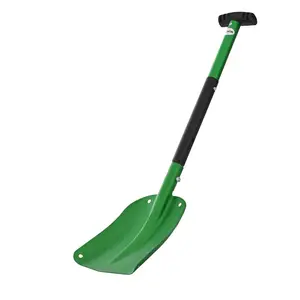 【fathersdaygift】VEVOR Snow Shovel for Driveway, 8.5 in Wide Aluminum Alloy Snow Shovel with T-shaped Handles, Large Capacity Snowplow Shovels, Portable & Lightweight Snows Removal Tool for Garden Car Camping