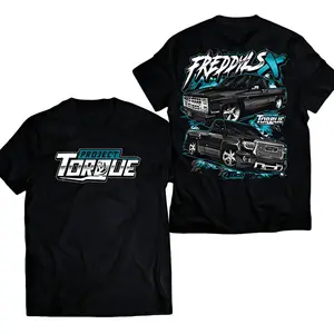 Project Torque C10x GMC T-Shirt, Graphic Design Car T-shirt, Menswear, Unisex Cotton, Casual Tops Tshirt Streetwear