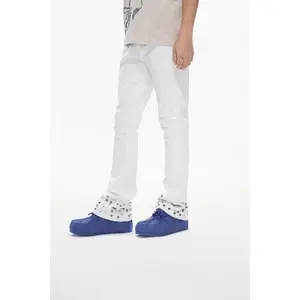 Ion White Waxed Stacked