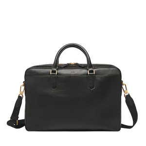 Fossil Men's Asher Leather Briefcase