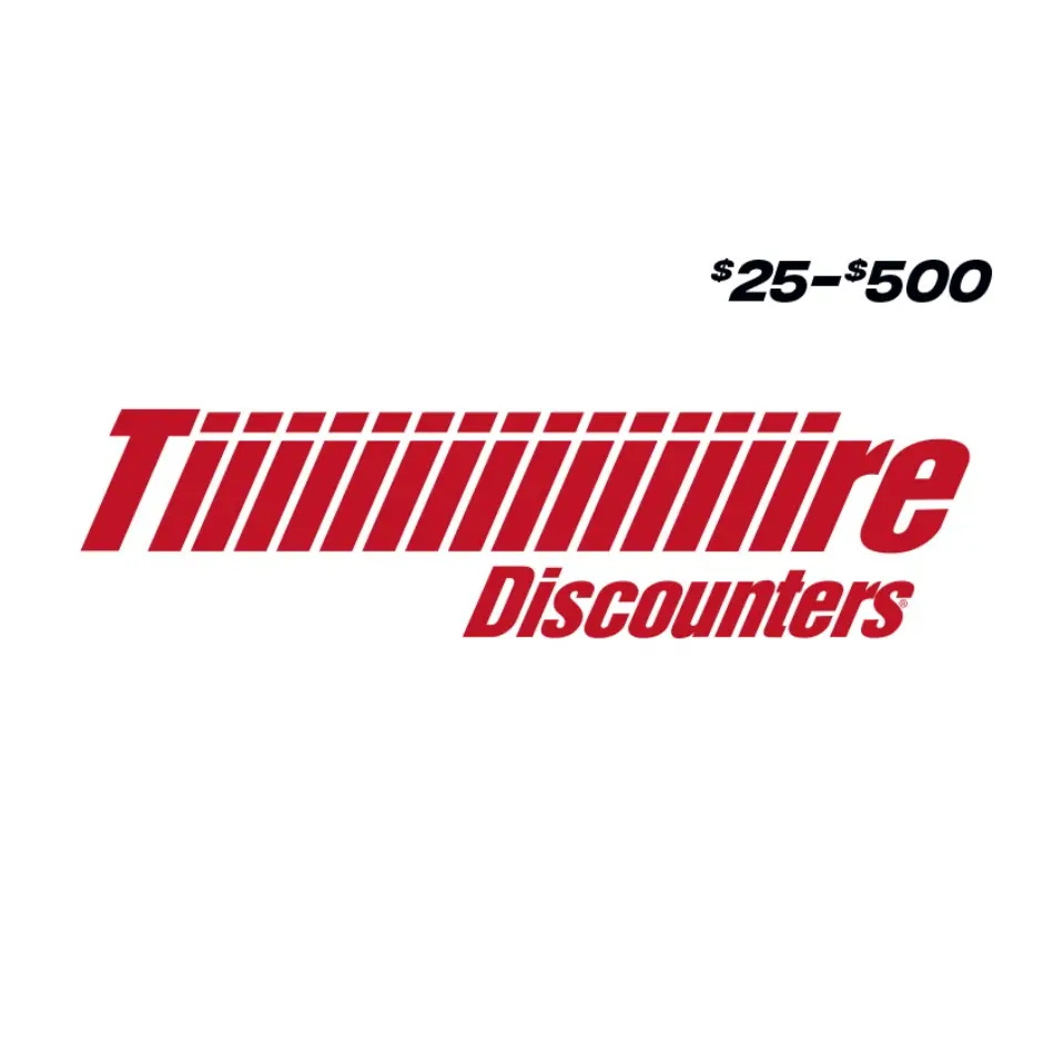 Tire Discounters eGift Card | Tires, Oil Changes, Alignment & Auto Service
