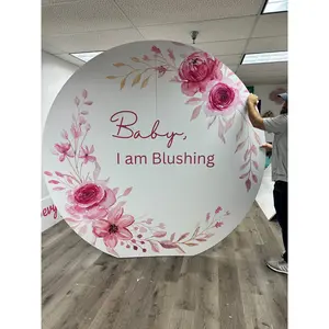 ROUND Cut to Shape Foam Backdrop