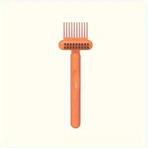 1 Pc Hair Brush 2-In-1 Comb Cleaning Brush Comb Cleaner Brush Mini Hair Brush Remover For Removing Hair Dust Home And Salon Use Multipurpose Cleaning Tool