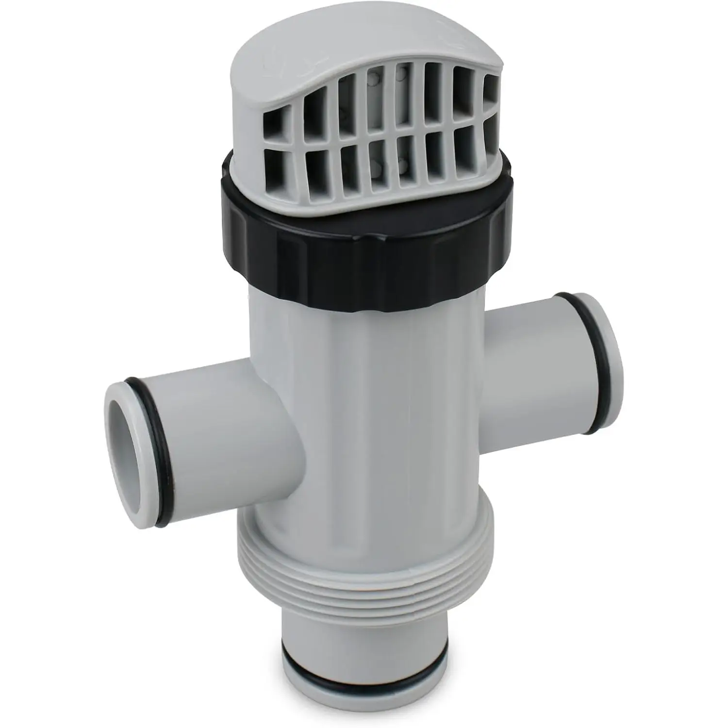 11872 Dual Split Hose Plunger Valve Compatible with Intex Replacement Pool Part Accessory Attachment for Above Ground Pool and Pool Pump Maintenance
