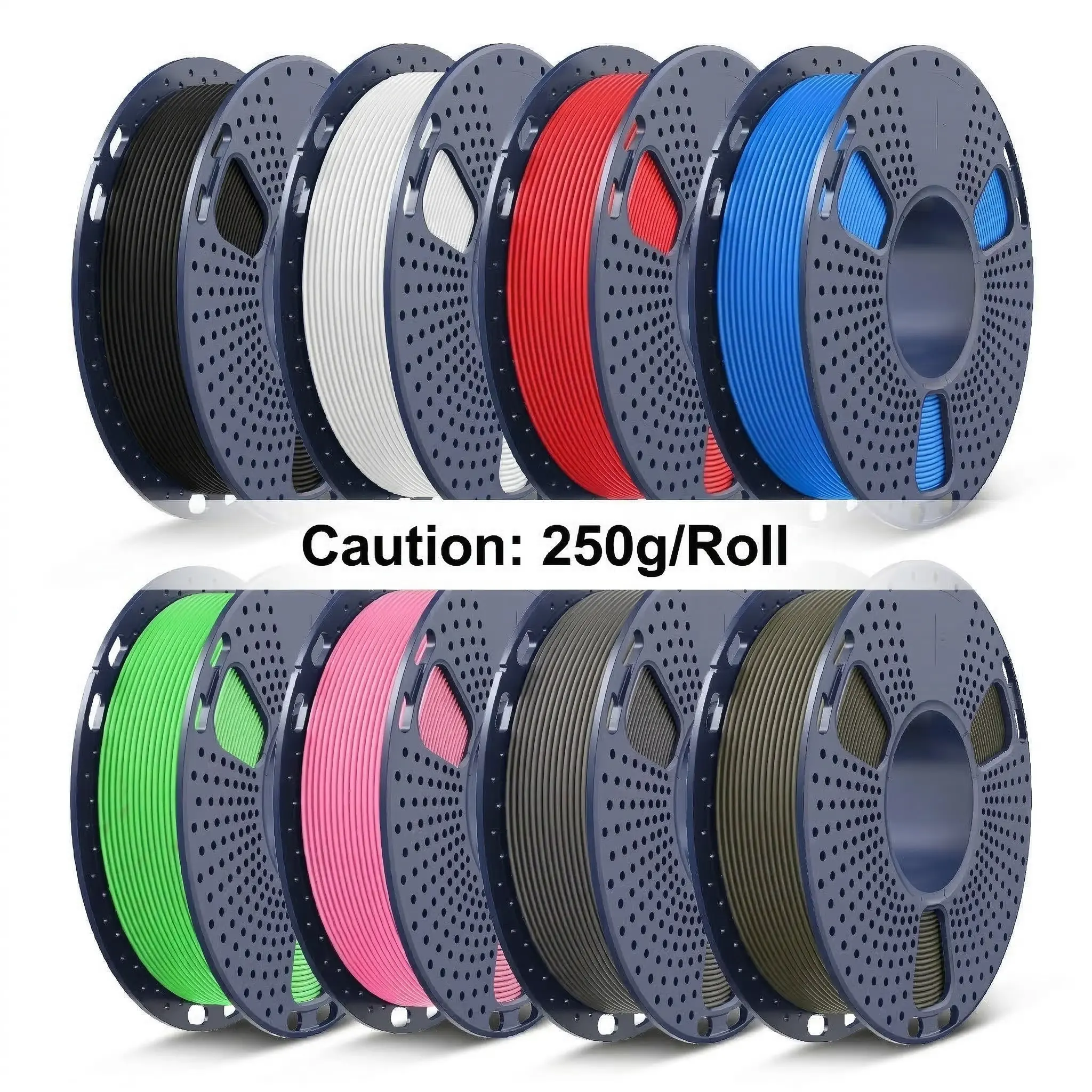 Black+White+Red+Blue+Green+Pink+Grey+Clay