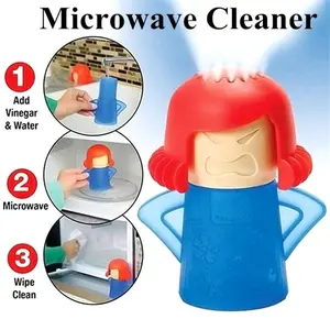 Microwave Maid Steamer Cleaner Fun Simple suprisingly easy snap wow amazing super ultra best very best faster fastest no scrubbing Kitchen Utensils Storage Compact Lightweight