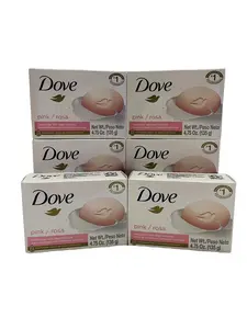 Dove Pink Beauty Bar Soap 6 Pack – Gentle Moisturizing Cleansing Bar, 4.75 oz Each
