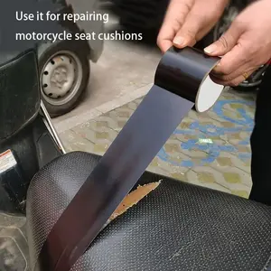Car Seat Repair Tape, Strong Self Adhesive Car Seat Repair Tape, Simulation Leather Electric Car Seat Repair Tape, Universal Car Interior Accessories, Double Sided Sticky Tape