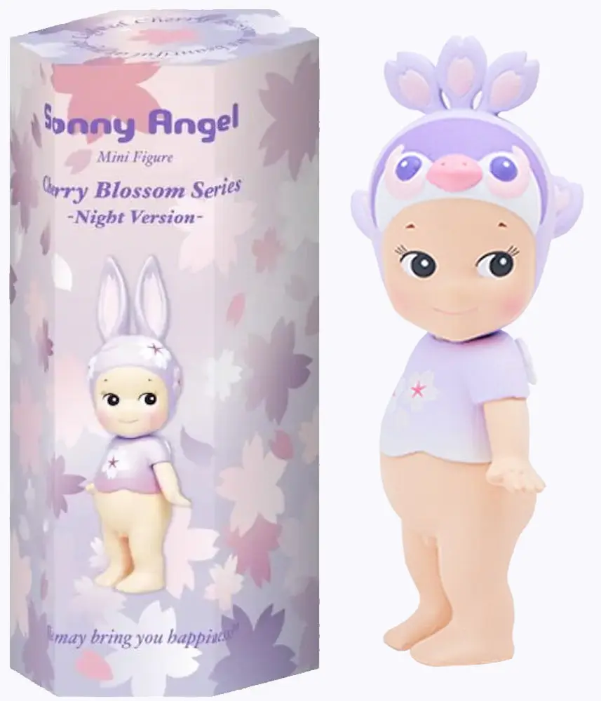 Sonny Angel Sakura Night Cherry Blossom Series Blind Box, Mini Collectible Figure