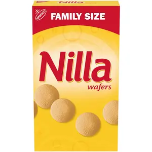 Nilla Wafers Cookies, Vanilla Wafers, Family Size, 15 oz Snack Coffee