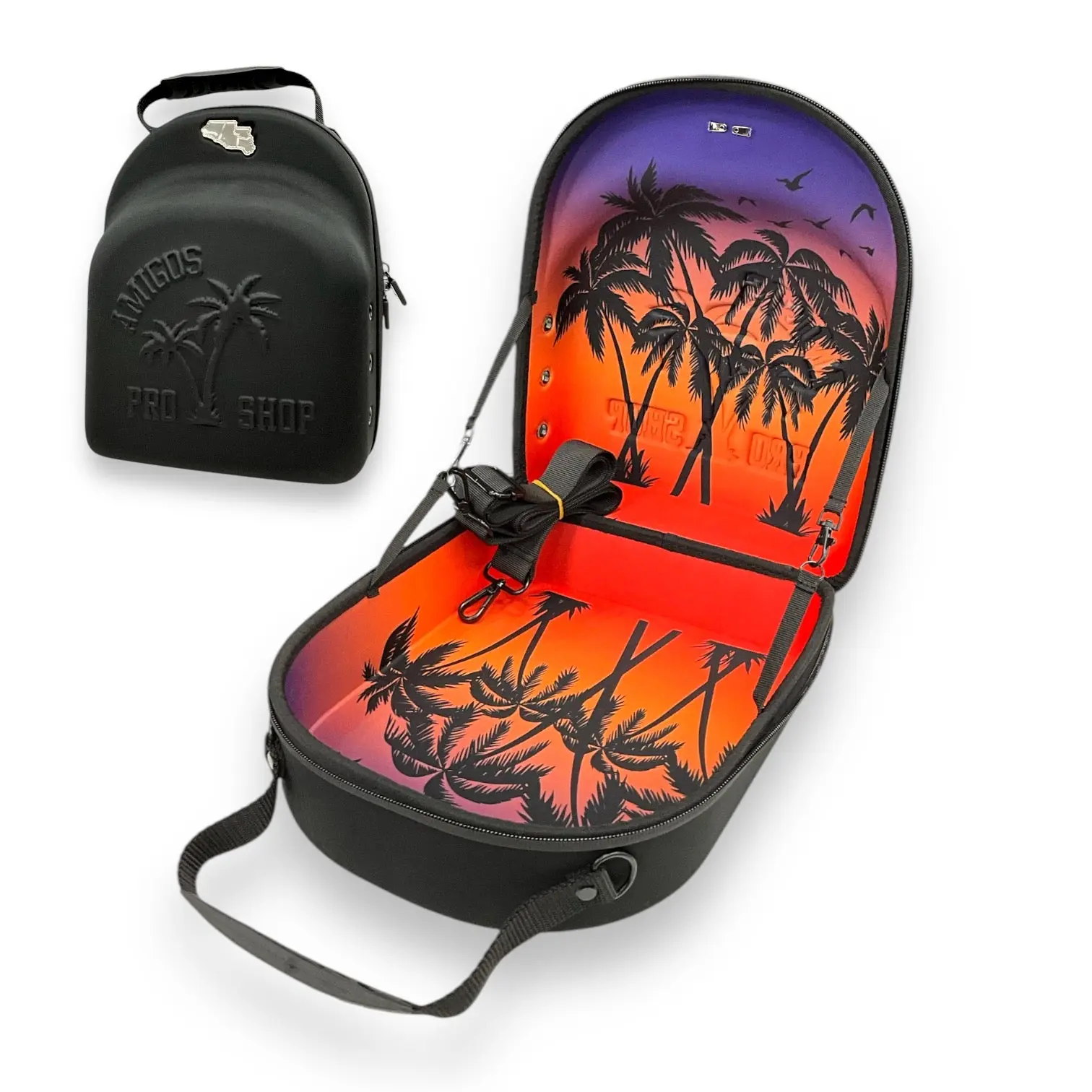 Amigos Pro Shop Cap Carriers - Sunset Amigos Pro Shop Cap Carriers - Sunset