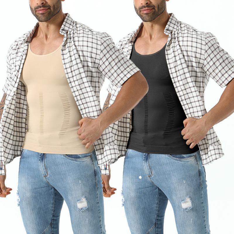 3/2/1 PACK Mens Body Shaper Tummy Vest Compression Shirts Menswear Male Compression Shirt Tank Top Shapewear Workout Tighten Abdomen Undershirt Athletic Compression Under Base Layer Sport Tank Top 3/2/1 PACK Mens Body Shaper Tummy Vest Compression Shirts Menswear Male Compression Shirt Tank Top Shapewear Workout Tighten Abdomen Undershirt Athletic Compression Under Base Layer Sport Tank Top
