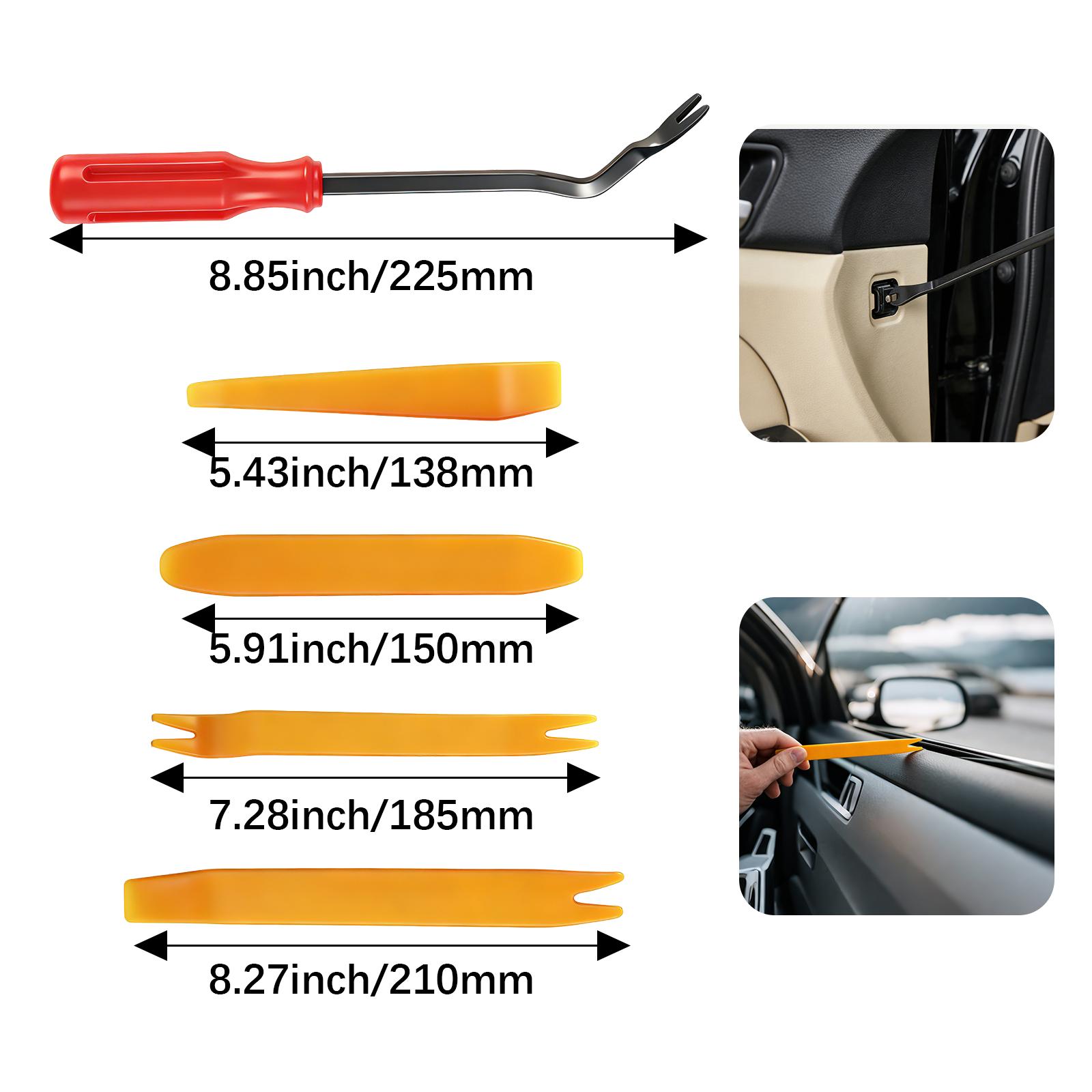 925/100pcs Car Bumper Retainer Clips Plastic Rivets Fasteners Tailgate Handle Rod Clip, 26 most popular sizes Auto Push Pin Rivets Set- Door Trim Panel Fender Clips Universal Push Retainer and Car Clips Set 925/100pcs Car Bumper Retainer Clips Plastic Rivets Fasteners Tailgate Handle Rod Clip, 26 most popular sizes Auto Push Pin Rivets Set- Door Trim Panel Fender Clips Universal Push Retainer and Car Clips Set