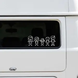 Family Car Stickers, Custom Family Decals, Personalized Family Car Decal, Custom Car Stickers S