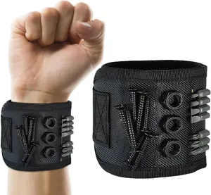 Magnetic wristband, super strong magnet that can fix screws, drill bits, small metal, convenient tools, industrial hardware Construction Gear Wrench Heavy Duty
