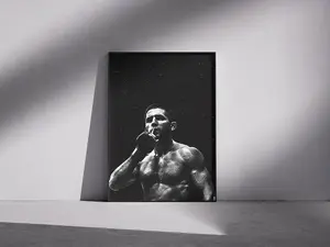 Islam Makhachev UFC Poster Unframed, Fight Night Decor, Mixed Martial Arts Fan Gift, MMA Champion Art ()