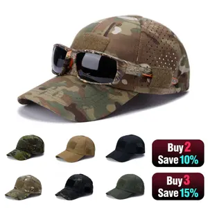 Breathable Tactical Camo Baseball Cap - Lightweight  Outdoor Sun Hat for Hiking, Fishing, Camping, Hunting & Everyday Wear summervibes