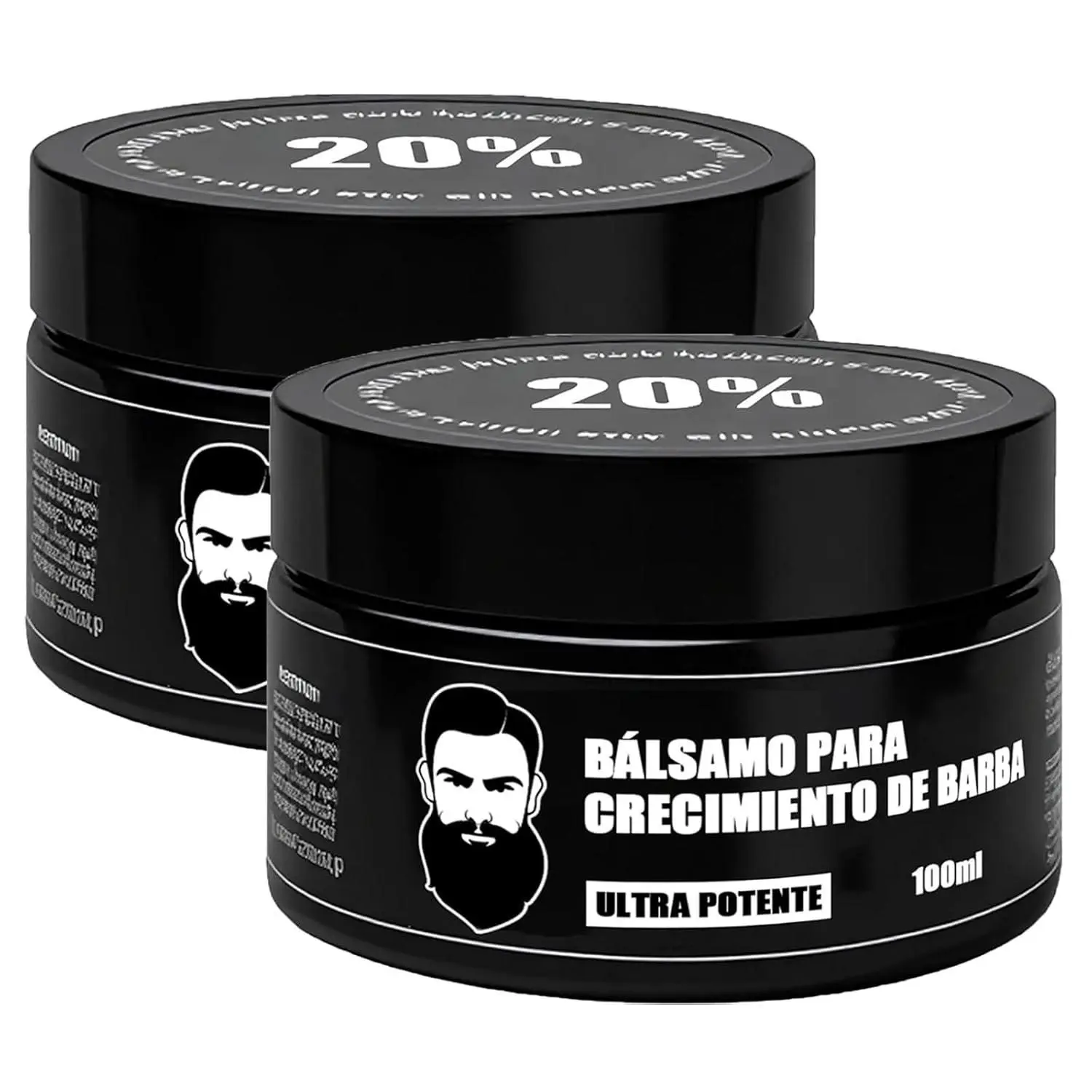 Beard Stimulant, Ultra Powerful Beard Growth Balm, Beard Cream, Beard Growth Balm, Organic Unscented Blend, Hydrating Hair Growth Accelerator Products for Thicker, Fuller Beard & Hair 100ml/3.5oz