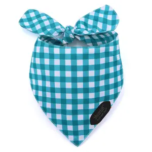 The Green Gingham Bandana