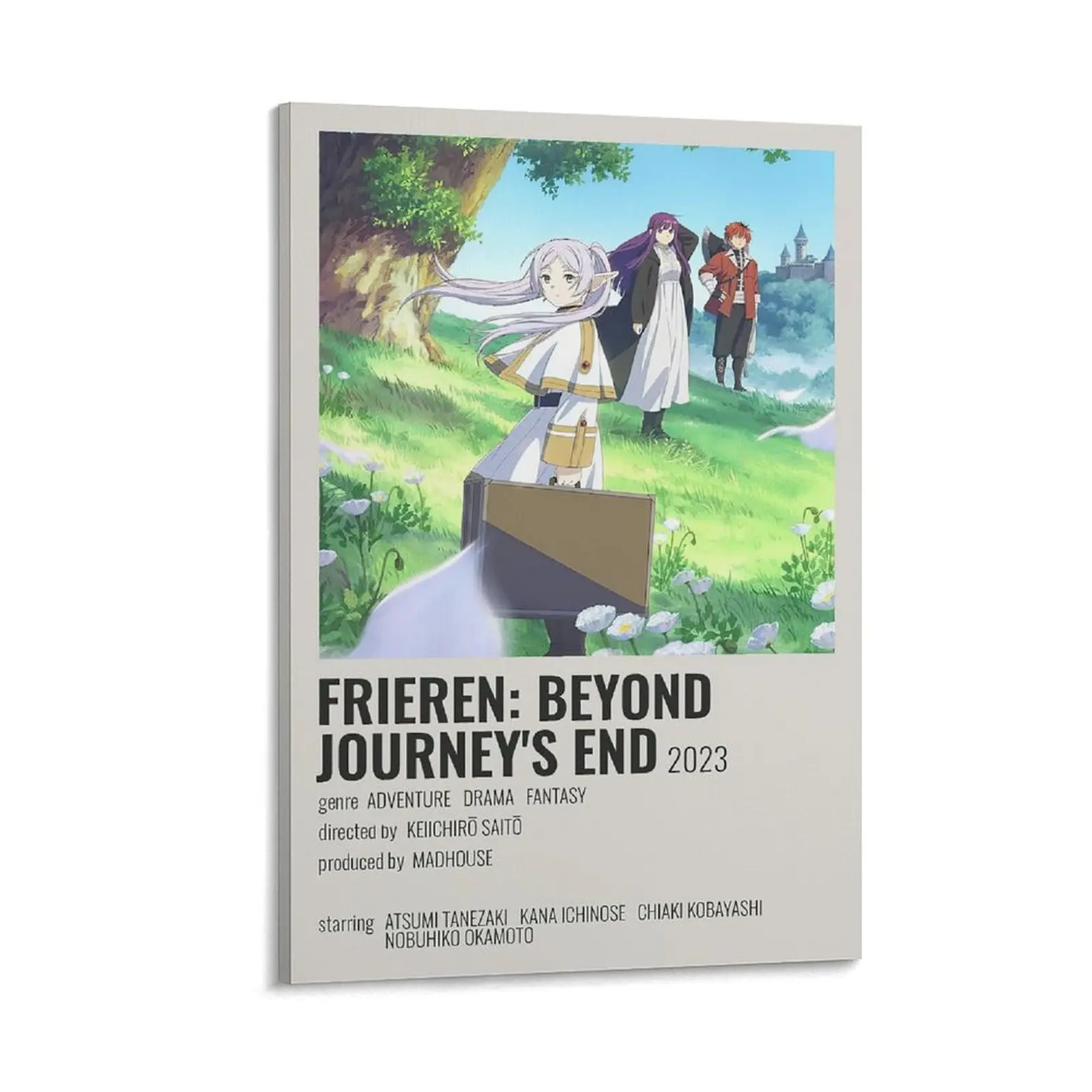 Frieren Beyond Journey's End Anime Poster  Art Canvas Poster.  (37) Canvas Poster Bedroom Decor Sports Landscape Office Room Decor Gift Frames Wall Ornaments Artistic Decoration Photo Print Hanging