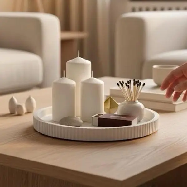 Artisan Stone Display Tray