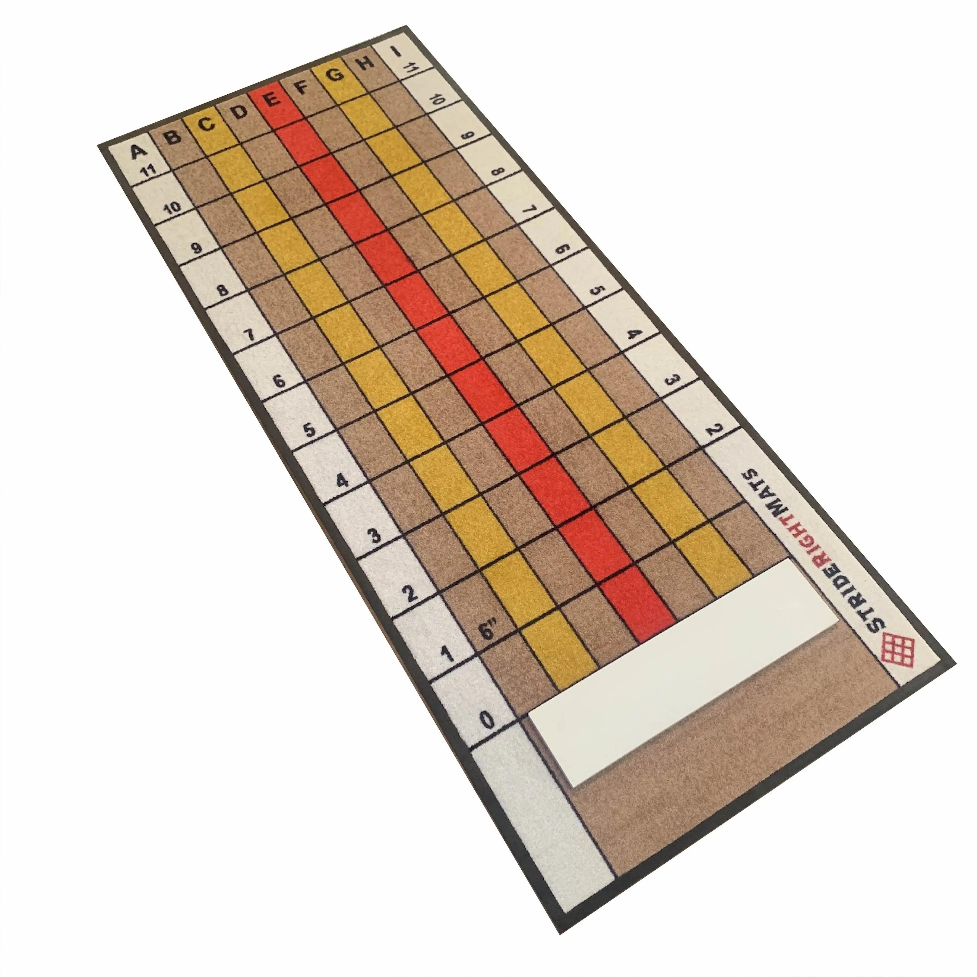 Baseball & Softball Dual Purpose Instructional Pitching Mat & Training Aid (3′ X 7′)