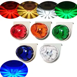 Watermelon-Shaped Lamp Bracket for Trump Side Lights clearance Indicator LED Signal Lights Versatile Application Enhances Visibility