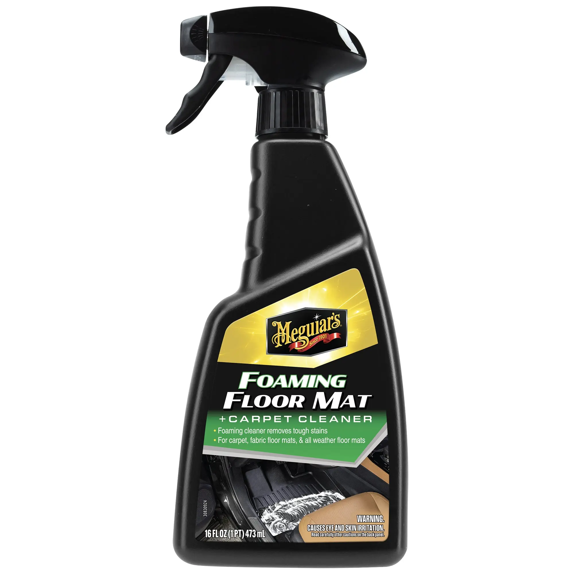 Meguiar's Foaming Floor Mat + Carpet Cleaner - 16 oz