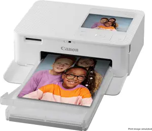 Canon - SELPHY CP1500 Wireless Compact Portable Photo Printer - Black - Instant 4x6 Prints for iPhone & Android