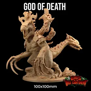 God of Death Dinosaur Dino Lost Continent |The Dragon Trappers Lodge | 32mm Scale | Miniature TTRPG Mini DnD Dungeons Dragons Wargame