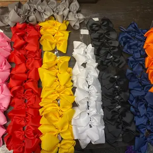 Solid Color Hair Bows