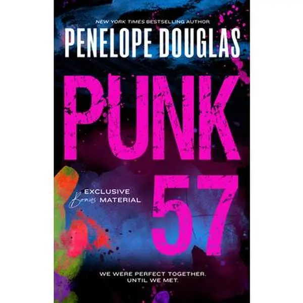 Punk 57 - Penelope Douglas English Trade Paperback Romance Book, Mysterious Student Character, Deception Theme, Misha, Ryen, Exclusive Bonus Material, 0.65 lbs, Reading Recommendations, Berkley Books