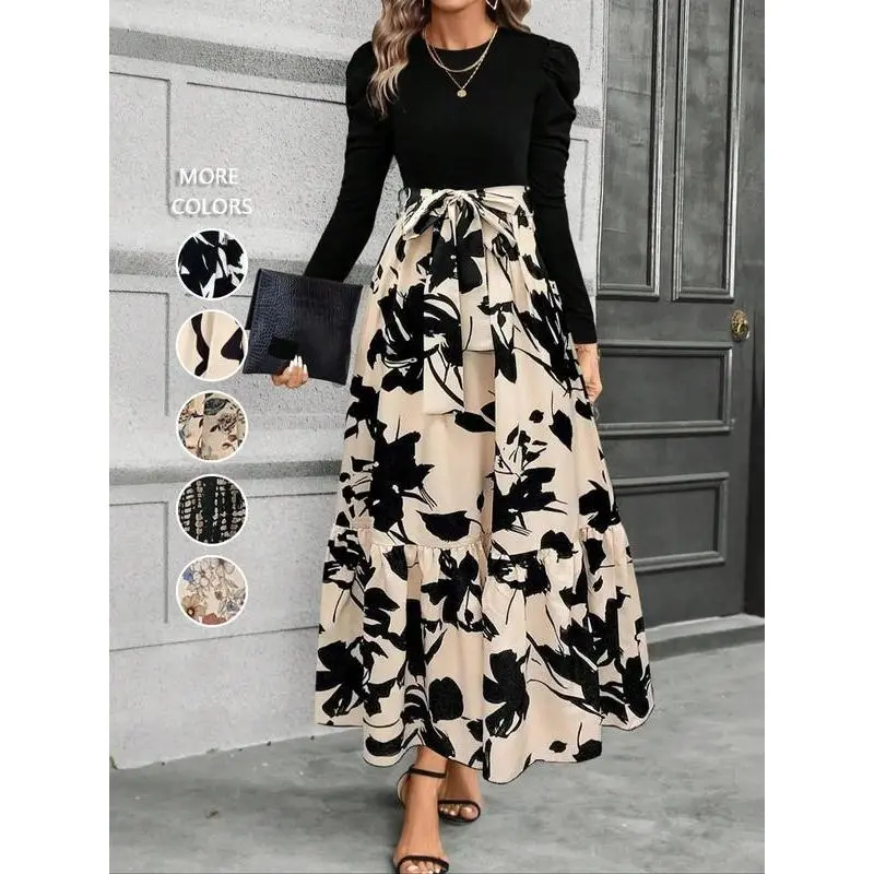 chinese dress ladies Heroine Maxi Dress in Pomegranate Print main image 0