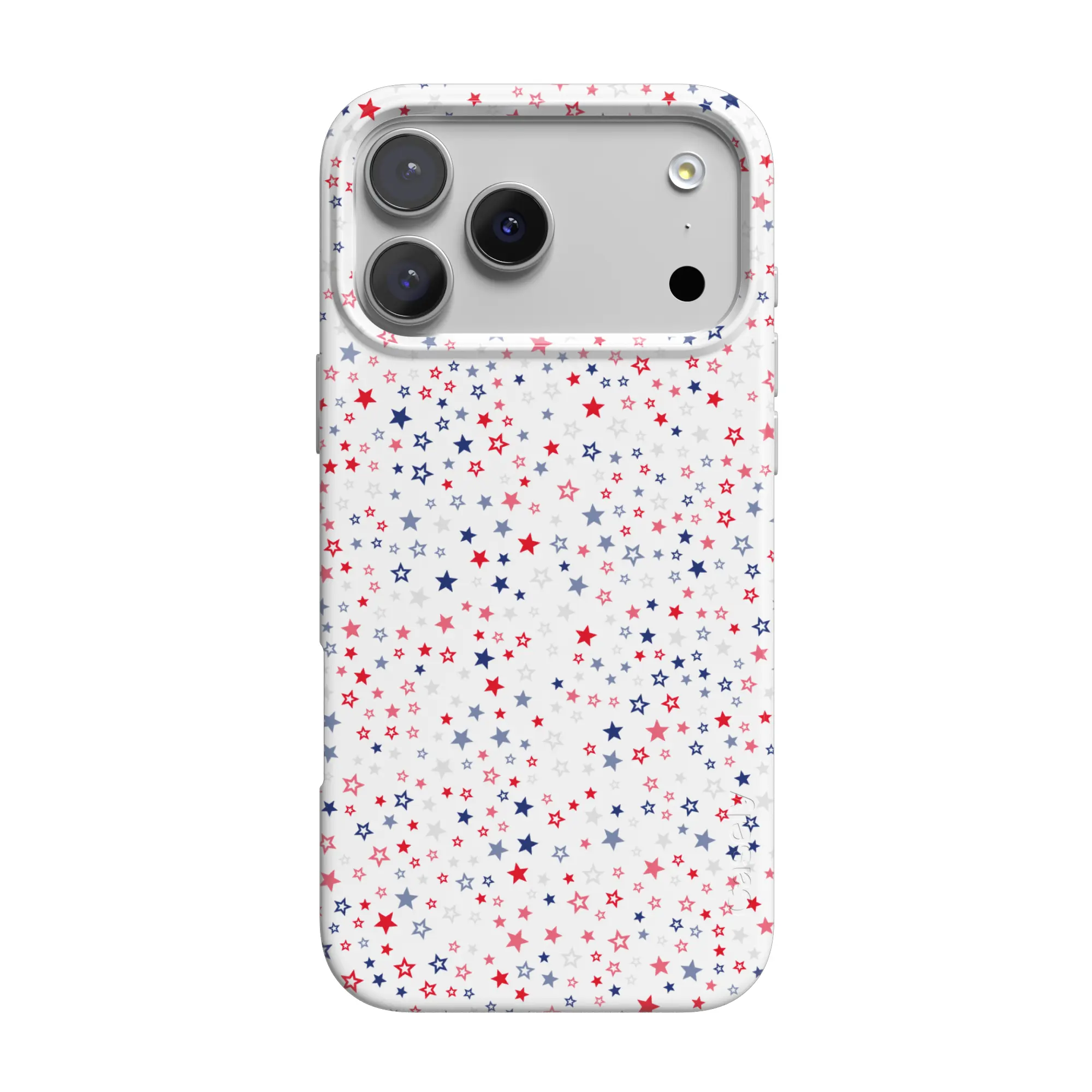 Casely iPhone 17 Pro Case | Seeing Stars | Red, White & Blue | Compatible with MagSafe | Classic Ultra Thin Design